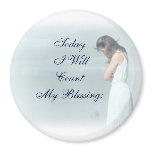 Count My Blessings Fridge Magnet