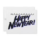 Countdown Happy New Year invitations