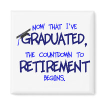 Countdown to Retirement Magnet