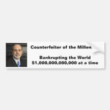 Counterfeiter of the Millenium Bumper Stickers
