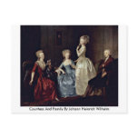 Countess And Family By Johann Heinrich Wilhelm Postcards