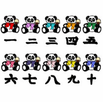 Counting Chinese Pandas Cut Out