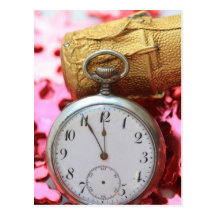 Counting down to the new year postcards