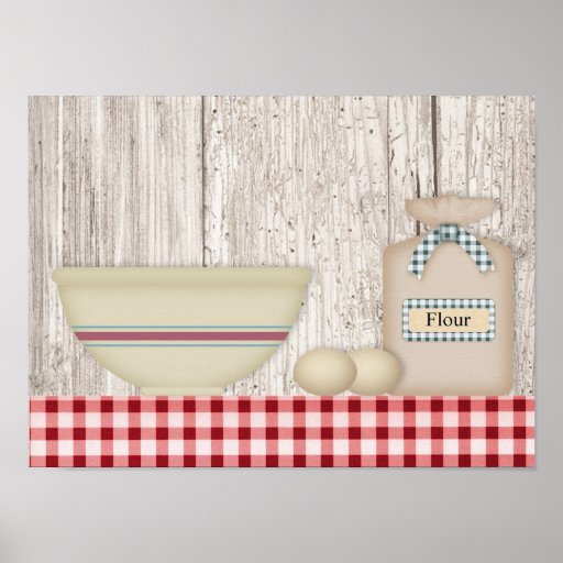 Country Baking Print
