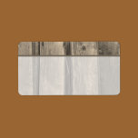 Country Barn Wood Address Label labels