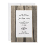 Country Barn Wood Engagement Party Invitation