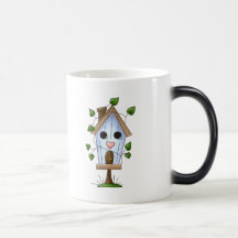 Country Birdhouse Mug