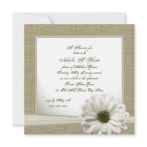 Country Bridal Shower Personalized Invitations
