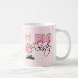 Country Bunny Big Sister (pink) Mug