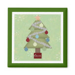 Country Christmas Magnet