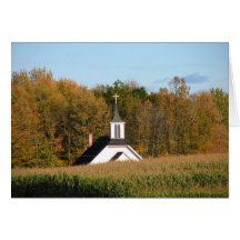 Country Church Card