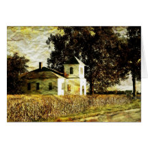 Country Church Card