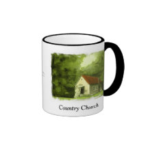 Country Church Mug