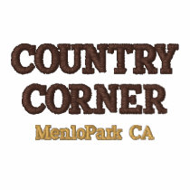 COUNTRY CORNER , Menlo Park CA Embroidered Shirt