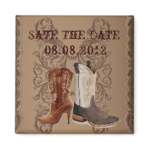 Country Cowboy Boots Western WeddingFavor