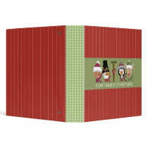 Country Critters Family Christmas Scrapbook Binder