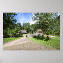 Country Farm Estonia Print
