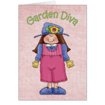 Country Garden Diva GIfts and Tees Card