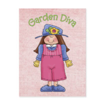 Country Garden Diva GIfts and Tees Post Cards
