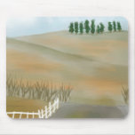 Country hillside mouse pad