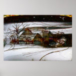 country home print