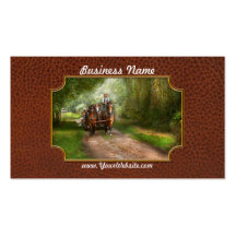 Country - Horse - The hay ride Business Card