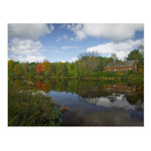 Country Lake  Postcard