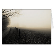 Country Lane Greeting Card