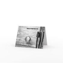 Country Laundry Howdy Note Card