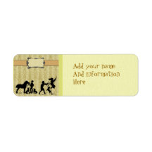 Country Life Return Address Label
