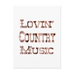 Country Music Postcards