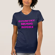 COUNTRY MUSIC ROCKS T-SHIRTS