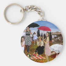 COUNTRY PARASOL KEYCHAIN