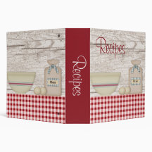Country Recipe Binder