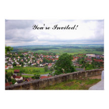 Country Scene Invitation