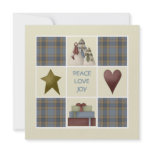 Country Style Holiday Party Invitations