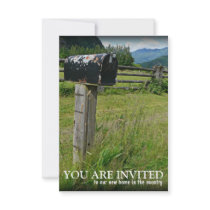 Country Style Metal Mailbox Custom Announcements