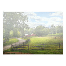Country - The pasture Custom Invitation