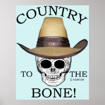 Country to the Bone Print