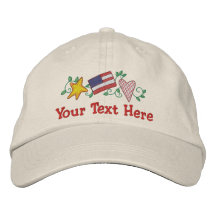Country USA - Customize Embroidered Hats