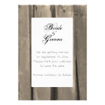 Country Wedding Save the Date Announcement