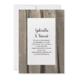 Country Wedding Save the Date Announcement