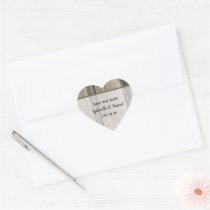 Country Wedding Save the Date Stickers
