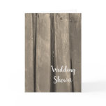Country Wedding Shower Invitation Card