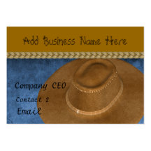 Country Western  Business Card