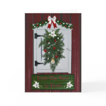 Country Western Christmas Holiday Greeting Cards