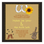 Country Western Wedding Invitation