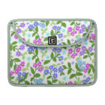 Country Wildflowers Rickshaw Flap Sleeve Sleeves For MacBook Pro