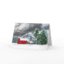 Country winter , card