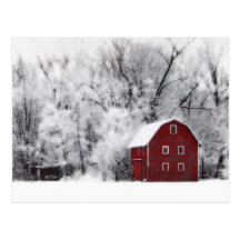 Country Winter Postcards